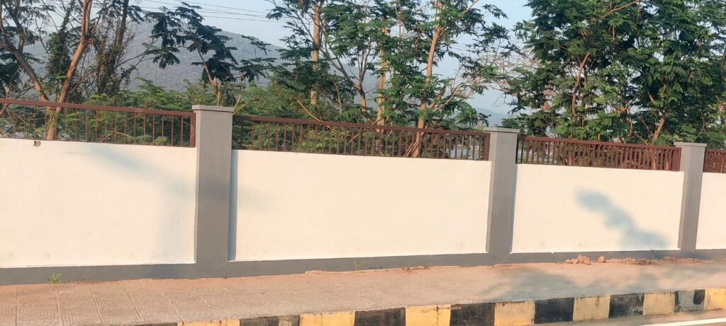 Precast compound wall